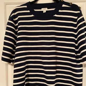 J. Crew Short Sleeve Pull Over